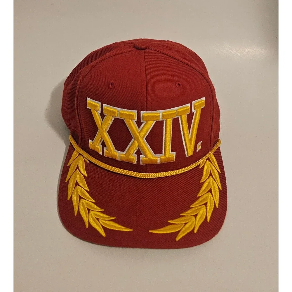 Bruno Mars 24K XXIV Magic World Tour Mitchell & Ness Snapback Hat Baseball Cap